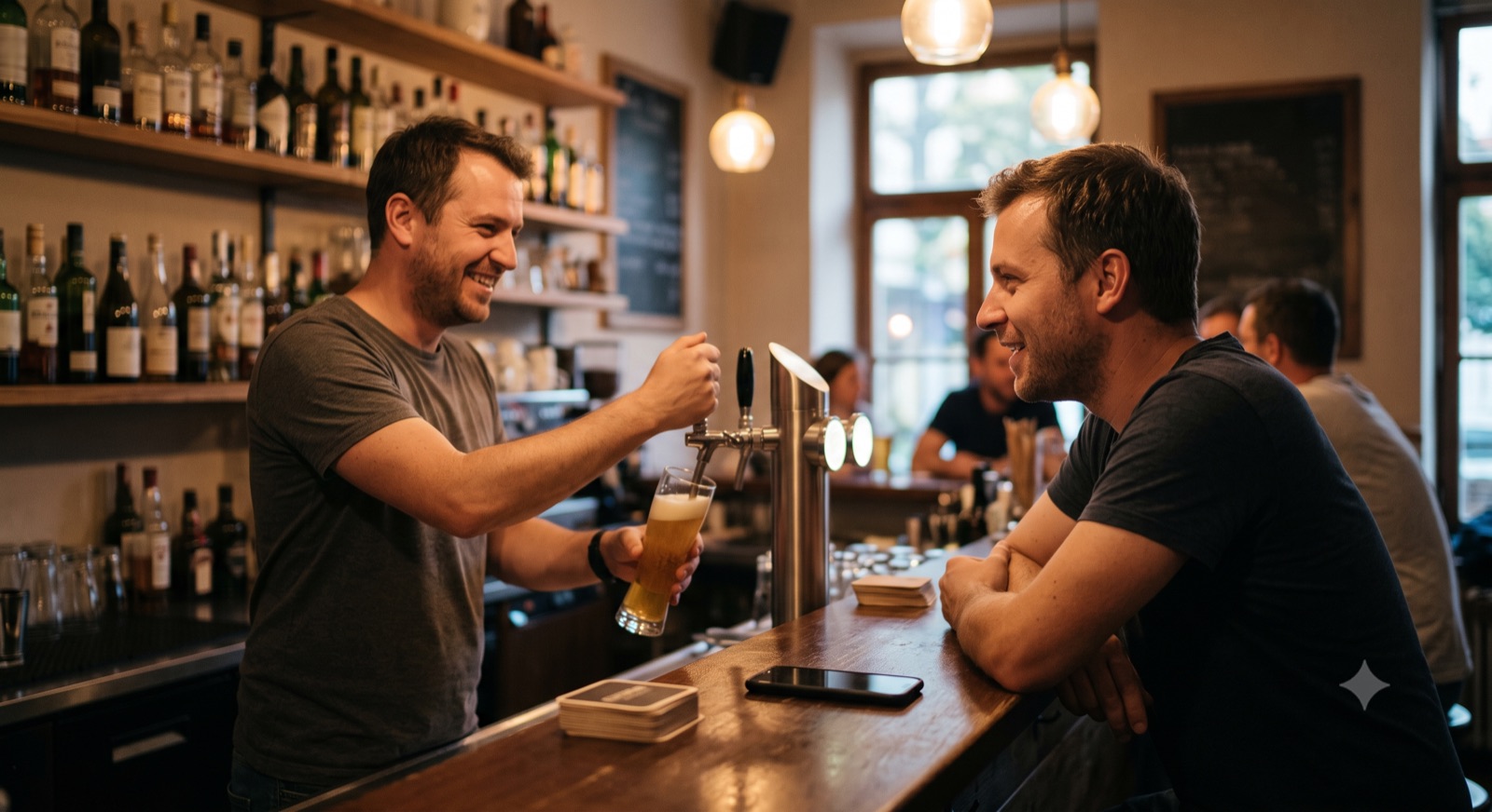 Bar z LeafPOS blagajno