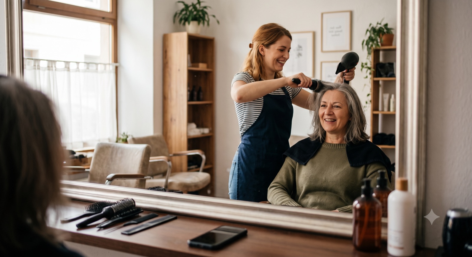 Frizerski salon z LeafPOS blagajno